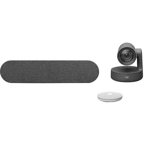 Logitech Rally Video Video Conference Equipment - 3840 x 2160 Video (Content) - 4K UHD - USB - External Microphone(s) - De