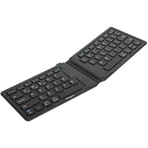 Targus Keyboard - Wireless Connectivity - USB Interface - English (UK) - QWERTZ Layout - Black - Bluetooth/RF - 5.1 - 2.40