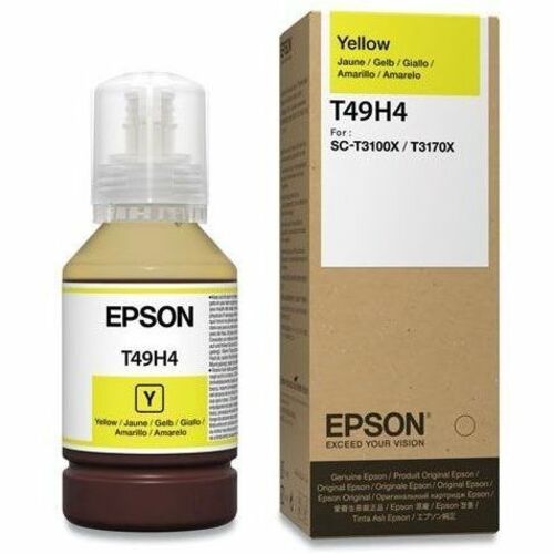 GARRAFA DE TINTA EPSON AMARELO 140 ML