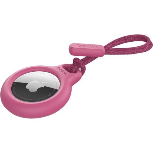 Belkin Secure Holder with Strap for AirTag - Pink