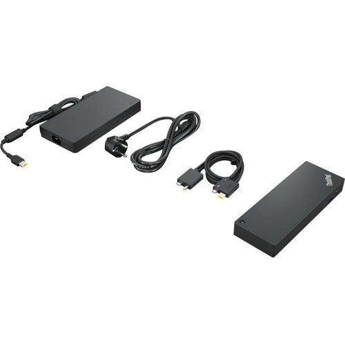 Lenovo Thunderbolt 4 Docking Station für Workstation - 230 W - 4 Unterstützte Displays - 4K, 8K - 3840 x 2160, 7680 x 4320