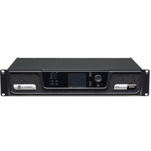 Crown CDi DriveCore 2|300 Amplifier - 600 W RMS - 2 Channel - 0.4% THD - 20 Hz to 20 kHz - 300 W - Ethernet