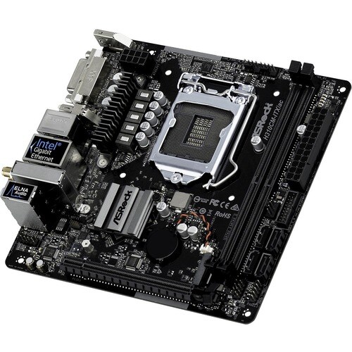 Asrock H310M-ITX/ac. Fabricante do processador: Intel, Socket do processador: LGA 1151 (Socket H4), Processador: Intel® Ce