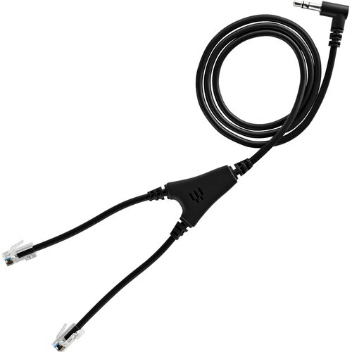EPOS CEHS-MB 01 Klinke Audiokabel - Cable for Audiogerät, Handy, Headset, Elektronischer Hook-Switch