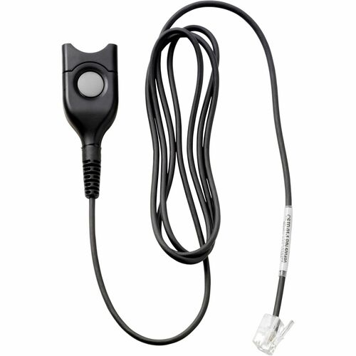 EPOS CSTD 01-1 1 m Easy Disconnect/RJ-9 Telefonkabel - Cable for Telefon, Mikrofon, Headset, Telefon, Schalter, Verstärker