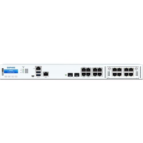 Sophos XGS 2100 Network Security/Firewall Appliance - 8 Port - 10/100/1000Base-T - Gigabit Ethernet - 8 x RJ-45 - 3 Total 
