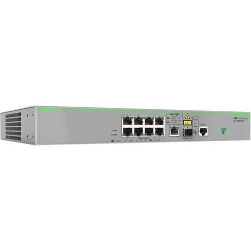 Allied Telesis CentreCOM FS980M FS980M/9 9 Portas Gerenciável Comutador de camada 3 - Gigabit Ethernet - 1000Base-X - 3 Ca