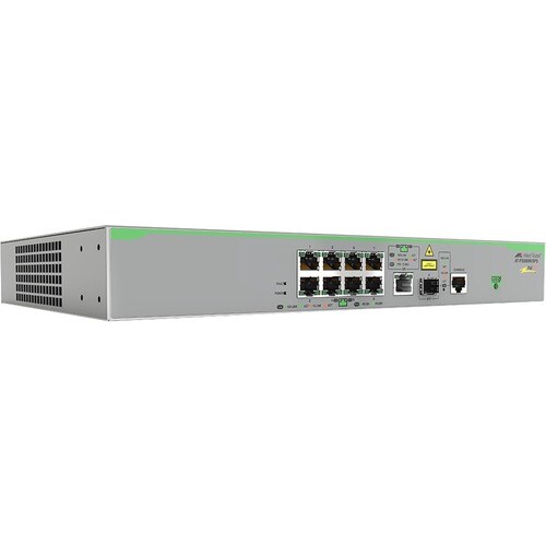 Allied Telesis CentreCOM FS980M FS980M/9PS 9 Portas Gerenciável Comutador de camada 3 - Gigabit Ethernet - 1000Base-X - 3 