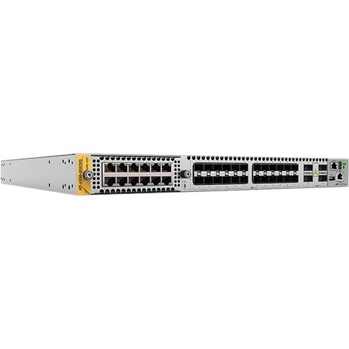 Allied Telesis x950 x950-28XSQ Gerenciável Comutador de camada 3 - 3 Camada suportada - Modular - Fibra ótica - 1U - Montá