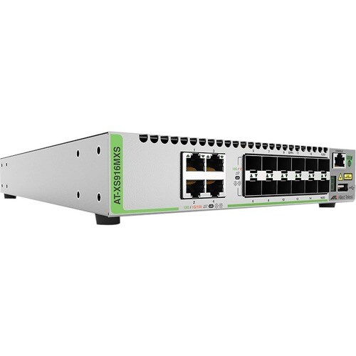 Allied Telesis CentreCOM XS900MX AT-XS916MXS 4 Portas Gerenciável Comutador de camada 3 - Gigabit Ethernet, Ethernet de 10