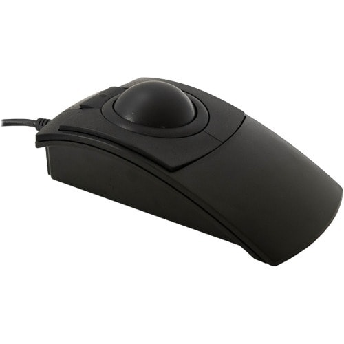 Califone X-keys O-Trac Dual USB PS/2 Trackball Black - Cable - Black - PS/2 - Scroll Wheel - 3 Button(s) - Symmetrical - 1
