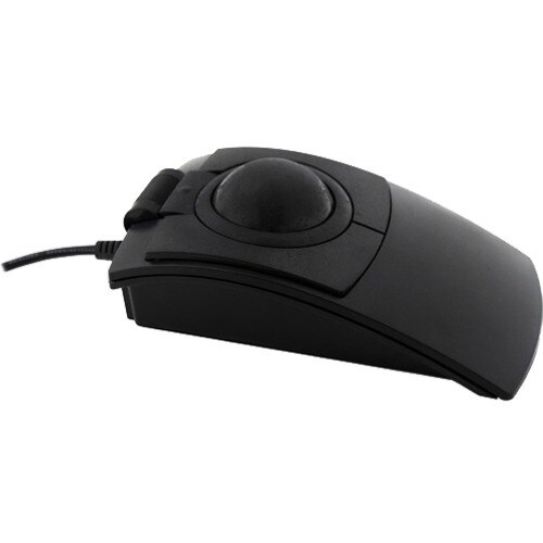 Califone X-keys L-Trac USB Laser Trackball Black - Laser - Cable - Black - USB Type A - 1600 dpi - Scroll Wheel - 3 Button