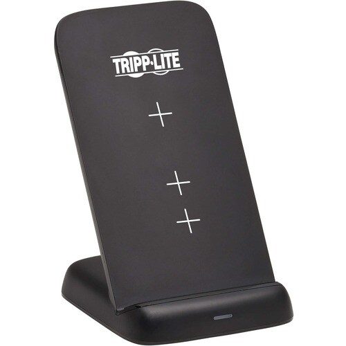 Tripp Lite 10W Wireless Fast-Charging Stand With International AC Adapter, Black - 12 V DC Input - 5 V DC, 9 V DC Output -
