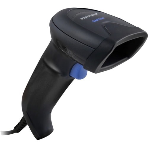 Datalogic QuickScan QD2590 Handheld Barcode Scanner Kit - Cable Connectivity - Black - USB Cable Included - Imager - USB, 