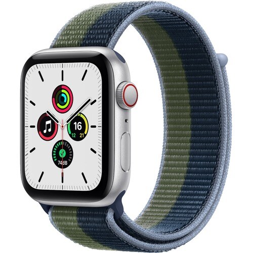 Apple Watch SE Smart Watch - 44 mm - 38 mm - Optical Heart Rate Sensor, Digital Compass, Altimeter, Accelerometer, Gyro Se