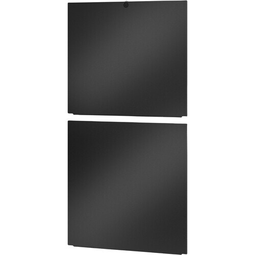 APC by Schneider Electric Side Panel - Black - 42U Rack Height - 2 - 1000 mm Depth