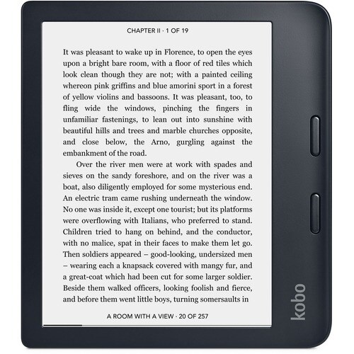 Kobo Libra 2 eBook-Lesegerät - Schwarz - 32 GB Flash - 17,8 cm (7 Zoll) Display - Touchscreen - 1264 x 1680 - Wireless LAN