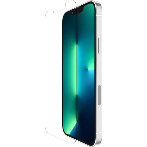 Belkin UltraGlass Treated Screen Protector OVA078zz Crystal Clear - For 6.1"LCD iPhone 13, iPhone 13 Pro - Fingerprint Res