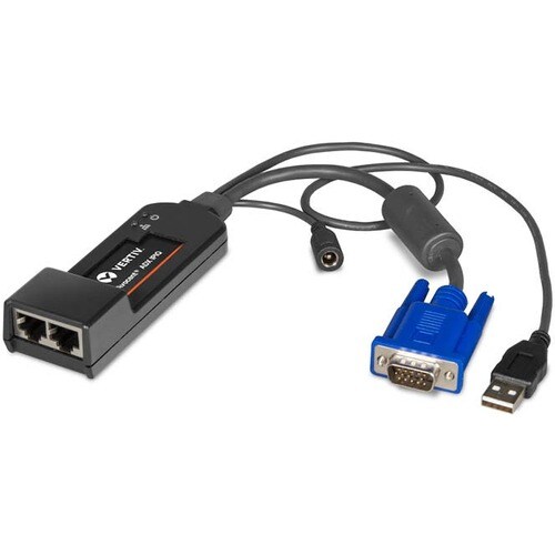 Vertiv AVOCENT ADX-IPIQ-400 KVM Switchbox - Compatível com TAA - 8 Computador(es) - 1920 x 1200 - 2 x Rede (RJ-45)
