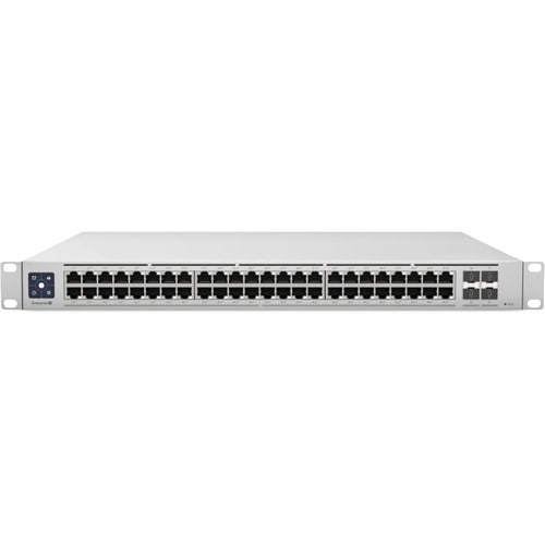 Ubiquiti Switch Enterprise 48 PoE - 48 Ports - Manageable - 2.5 Gigabit Ethernet, 10 Gigabit Ethernet - 10GBase-X, 2.5GBas
