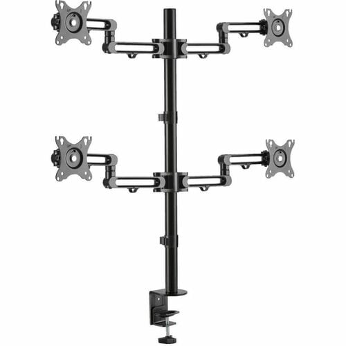 Eaton Tripp Lite Series Quad-Monitor Flex-Arm Desktop Clamp for 13" to 27" Displays - 4 Display(s) Supported - 13? to 27? 