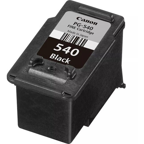 Canon PG-540 Original Standard Yield Inkjet Ink Cartridge - Single Pack - Black - 1 Pack - 180 Pages