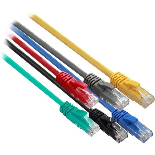 V7 V7E2C6U-01M-RDS 1 m Cabo de rede - Cabo de rede - Vermelho