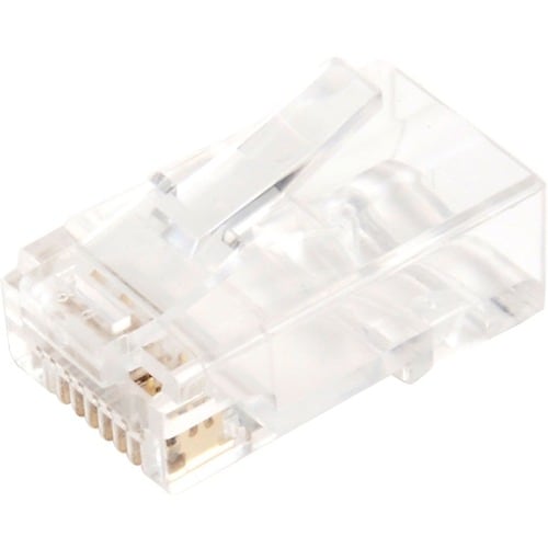 V7 V7RJ45PLUGS-100PK-1E Conetor de rede - 100 - Claro