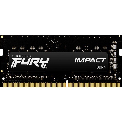 Kingston FURY Impact RAM Module for Notebook, Mini PC - 16 GB (2 x 8GB) - DDR4-3200/PC4-25600 DDR4 SDRAM - 3200 MHz Single