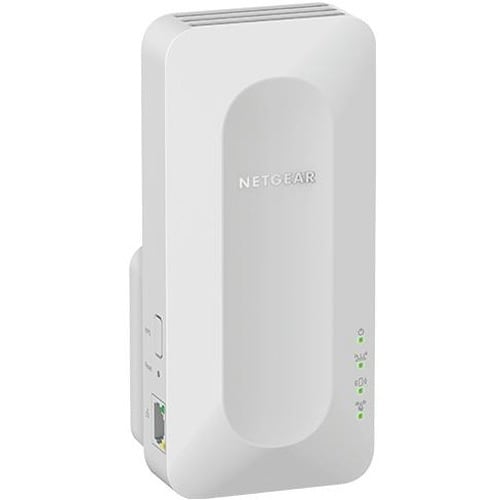 Netgear EAX12 Dual Band IEEE 802.11 a/b/g/n/ac/ax/k/i 1.60 Gbit/s Wireless Range Extender - Indoor - 2.40 GHz, 5 GHz - 2 x