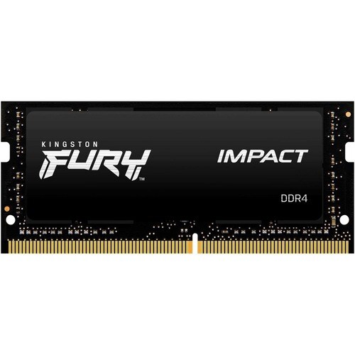 HyperX FURY Impact RAM Module for Notebook - 32 GB (1 x 32GB) - DDR4-3200/PC4-25600 DDR4 SDRAM - 3200 MHz - CL20 - 1.20 V 