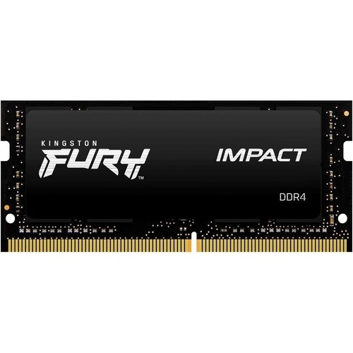 HyperX FURY Impact RAM Module for Notebook - 64 GB (2 x 32GB) - DDR4-3200/PC4-25600 DDR4 SDRAM - 3200 MHz - CL20 - 1.20 V 