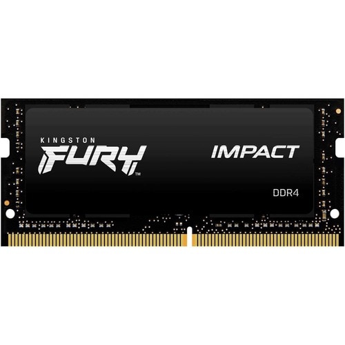 HyperX FURY Impact RAM Module for Notebook - 32 GB (1 x 32GB) - DDR4-3200/PC4-25600 DDR4 SDRAM - 3200 MHz - CL20 - 1.20 V 