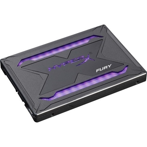 Kingston HyperX FURY RGB 960 GB Solid State Drive - 2.5" Internal - SATA (SATA/600) - 550 MB/s Maximum Read Transfer Rate