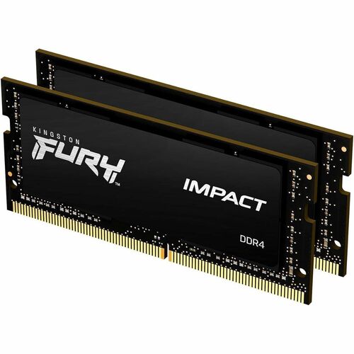Kingston FURY Impact 64GB (2 x 32GB) DDR4 SDRAM Memory Kit - For Motherboard, Mini PC, Notebook - 64 GB (2 x 32GB) - DDR4-