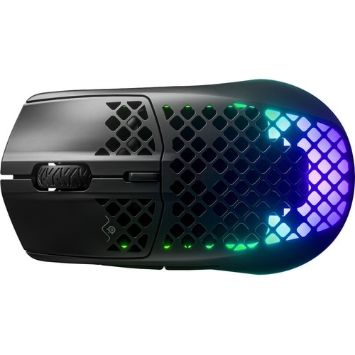 SteelSeries Aerox 3 Wireless Gaming Mouse - Optical - Wireless - Bluetooth/Wi-Fi - 2.40 GHz - Rechargeable - USB Type C - 