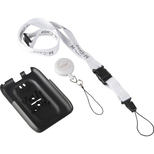 SpacePole M-Case Estojo de transporte Terminal de pagamento - Preto - Plástico ABS Corpo - Prendedor de cinto