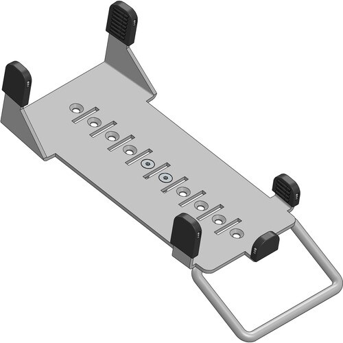 MULTIGRIP PLATE WITH HANDLE BLACK