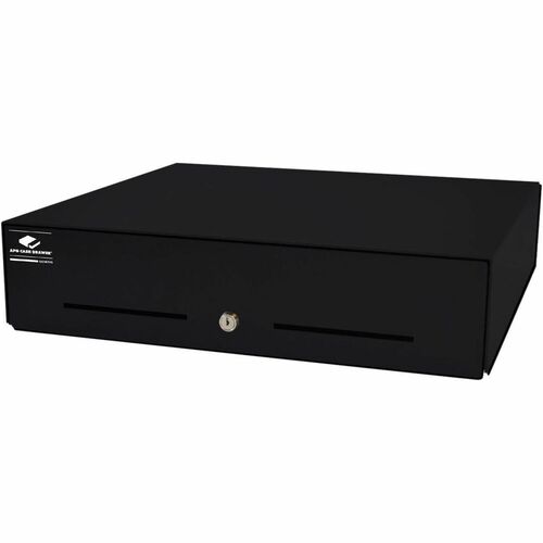 apg E3000 Cash Drawer - 5 Bill - 8 Coin - 2 Media Slot - Preto