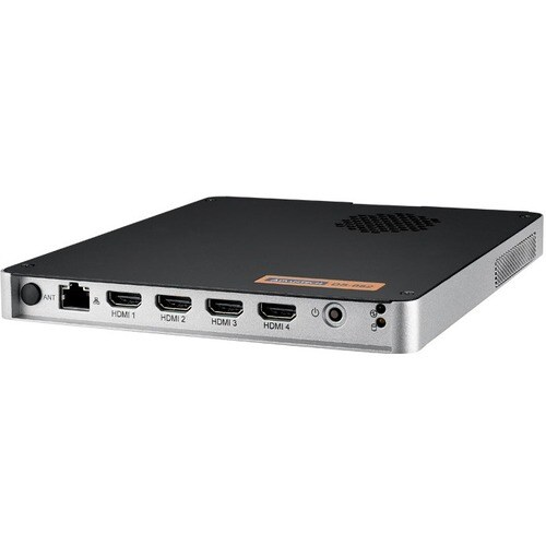 Advantech DS-082 Aparelho de sinalização digital - Ryzen - 4 GB DDR4 SDRAM - 128 GB SSD - 3840 x 2160 - 2160p - USB - HDMI