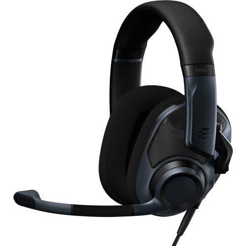 EPOS H6PRO Gaming Headset - Stereo - Wired - On-ear - Binaural - Circumaural - Black