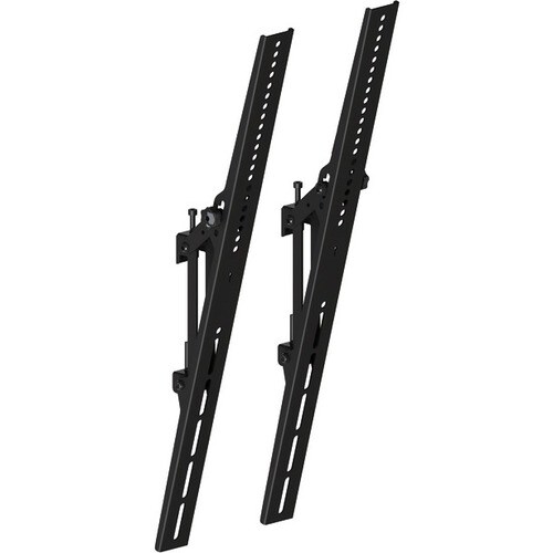 Staffa montaggio ITB per Da parete per schermi, Monitor - Nero - 30 kg Capacità di carico - Compatibile montaggio VESA - A