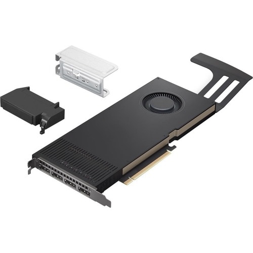 Scheda video Lenovo NVIDIA RTX A4000 - 16 GB GDDR6 - 7680 x 4320 - PCI Express 4.0 x16 - DisplayPort - 4 x DisplayPort