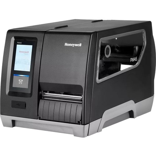 Stampante a trasferimento termico Honeywell PM45 - Monocromatico - Etichetta stampabile - Schermo - 2159 mm Print Length x