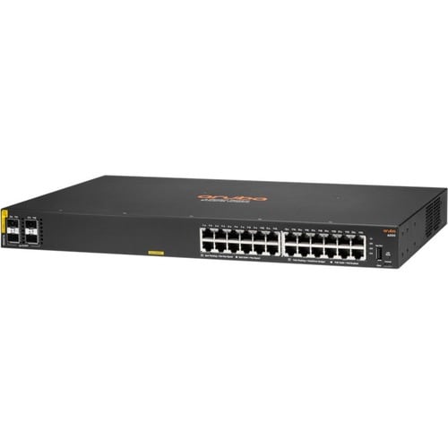 Switch Ethernet HPE CX 6000 24 Porte Gestibile - Gigabit Ethernet - 10/100/1000Base-T, 1000Base-X - 3 Layer supportato - M