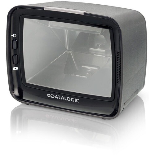 Datalogic Magellan 3410VSi Retail, Apotheke Freisprecheinrichtung Barcode-Scanner-Set - Kabel Konnektivität - Schwarz, Sil