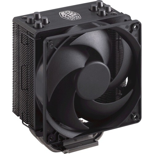 Cooler Master Hyper 212 Black Edition - 314.2 gal/min Maximum Airflow - 2000 rpm - Air Cooler - 4-pin (PWM) - Compatible I