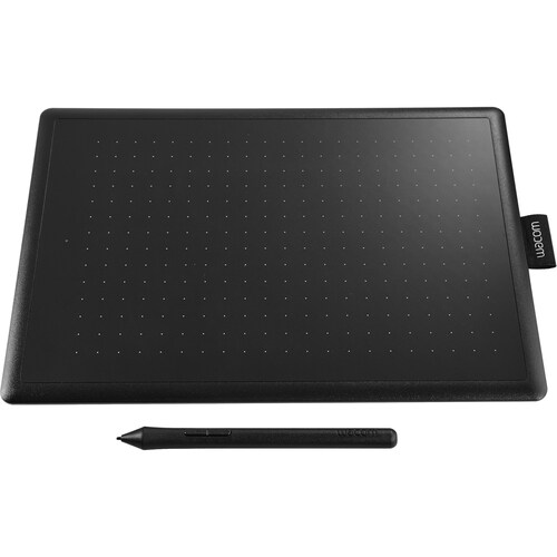 Wacom One by CTL-672 Graphics Tablet - 2540 lpi - Cable - Black, Red - 216 mm x 135 mm Active Area - 2048 Pressure Level -