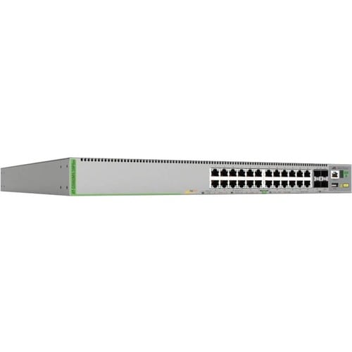 Commutateur de niveau 3 Allied Telesis CentreCOM GS980MX GS980MX/28PSM 24 Ports Gérable - 5 Gigabit Ethernet, 10 Gigabit E