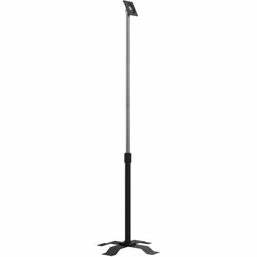 CTA Digital VESA-Compatible, Height-Adjustable Floor Stand - Up to 11" Screen Support - 55" Height - Steel, Metal